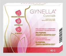 GYNELLA Cystilab dvoudílné kapsy 10x4 g (40 g)