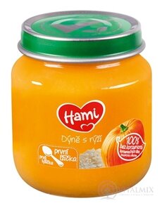 Hami zeleninový příkrm Dýně s rýží první lžička (od ukonč. 4. měsíce) 1x125 g