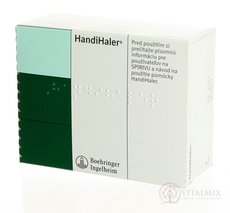 HandiHaler inhalátor inhalační aplikace kapslí přípravku Spiriva 1x1 ks