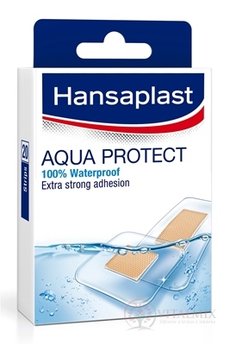 Hansaplast AQUA PROTECT náplast, stripy 1x20 ks