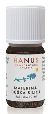 HANUS SILICA mateřídouška úzkolistá ole 1x10 ml