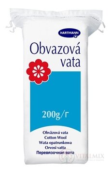 HARTMANN Obvazová vata ultra compressed, nesterilní, směs 1x200 g