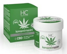 Health Culture Konopné mazání 10% s CBD krém 1x125 ml