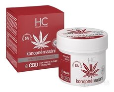 Health Culture Konopné mazání hřejivé s CBD krém 1x125 ml