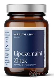 HEALTH LINK Lipozomální zinek cps 1x60 ks