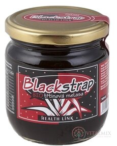 Health Link Třtinová melasa BIO - Blackstrap 1x360 ml