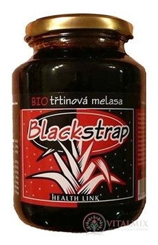 Health Link Třtinová melasa BIO - Blackstrap 1x360 ml