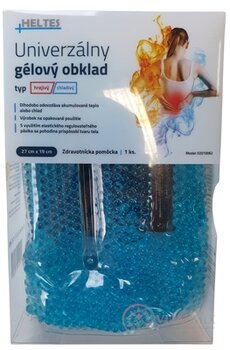 HELTES Univerzální gelový obklad hřejivý/chladivý 27 x 19 cm, 1x1 ks