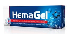 HemaGel gel pro ošetření povrchových poranění 1x30 g