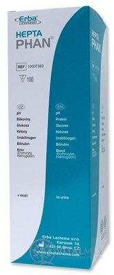 HEPTAPHAN diagnostické proužky na moč 1x100 ks