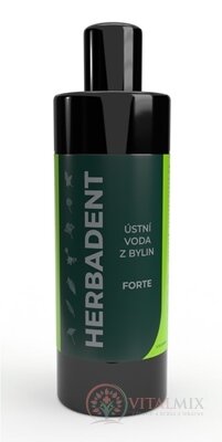 HERBADENT FORTE bylinná ÚSTNÍ VODA 1x400 ml