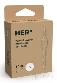HERBADENT HERo Mezizubní kartáček S kombinovaný 1x30 ks