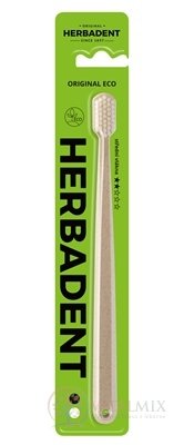 HERBADENT Original ECO Zubní kartáček Středně tvrdá 1x1 ks