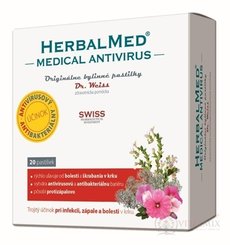 HERBALMED MEDICAL - Dr.Weiss bylinné pastilky 1x20 ks