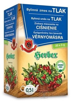 HERBEX Bylinná směs na TLAK nálevový sáčky 20x3 g (60 g)