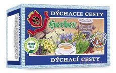 HERBEX DÝCHACÍ CESTY bylinná směs, čaj 20x3 g (60 g)