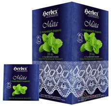 HERBEX MÁTA z myjavských kopanic nálevové sáčky 20x1,5 g (30 g)
