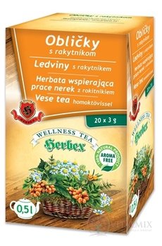 HERBEX LEDVINY s rakytníkem bylinná směs (wellness tea) 20x3 g (60 g)