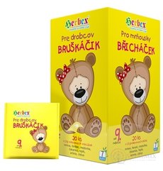 HERBEX Pro mrňousů BRUŠKÁČIK čaj (od 9. měsíce) nálevové sáčky 20x1,5 g (30 g)