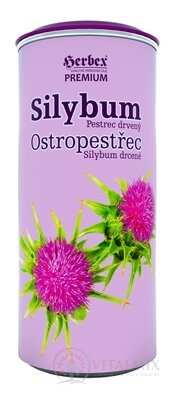 HERBEX Silybum Ostropestř drcený prášek 1x200 g