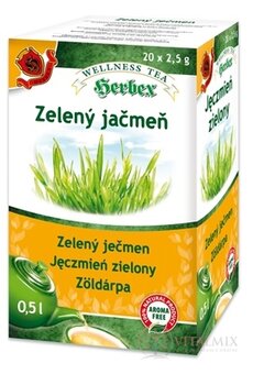HERBEX ZELENÝ JEČMEN bylinný čaj 20x2,5 g (50 g)