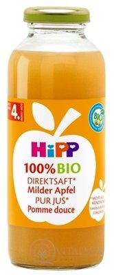 HiPP 100% BIO Jablečná šťáva (od ukonč. 4. měsíce) 1x330 ml