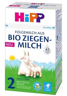 HiPP 2 BIO KOZE MLÉKO následná mléčná kojenecká výživa (od ukonč. 6. měsíce) 1x400 g
