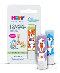 HiPP BABYSANFT Balzám na rty sensitiv, s Bio mandlovým olejem (inov.2022) 1x4,8 g