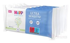 HiPP BabySANFT Vlhčené ubrousky ultra sensitive, čistící 5x48 ks