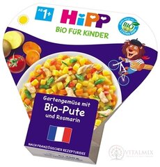 HIPP BIO Zelenina ze zahrádky s BIO krůtím masem zeleninově-masový příkrm (od 1. roku) 1x250 g