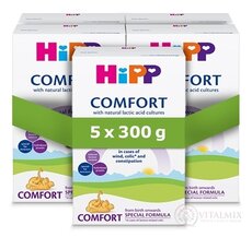 HiPP COMFORT speciální kojenecká výživa (od narození) 5x300 g