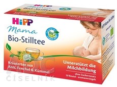 HiPP Mama BIO Čaj pro kojící matky nálevové sáčky 20x1,5 g (30 g)