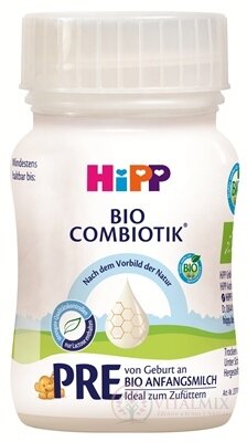HiPP PRO BIO COMBIOTIK tekutá počáteční mléčná kojenecká výživa (inov.2025) 24x90 ml