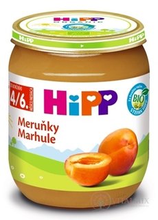 HiPP Příkrm ovocný Meruňky (od ukonč. 4. měsíce) 1x125 g