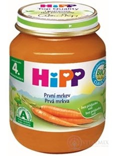 HiPP Příkrm První mrkev zeleninový (od ukonč. 4. měsíce) 1x125 g