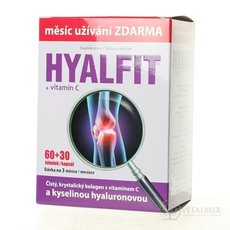 HYALFIT + vitamín C cps 60 + 30 zdarma (90 ks)