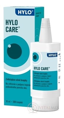 HYLO CARE zvlhčující oční kapky 1x10 ml