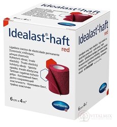 Idealast-haft color obinadlo červené (6cm x 4m) inov.2015, 1x1 ks