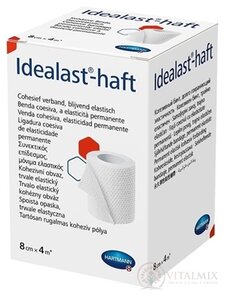 Idealast-HAFT obinadlo elastické krátkotažné (8cm x4m) 1x1 ks