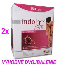 INDOL3C Forte for Woman 2x180cps VÝHODNÉ DVOJBALENÍ