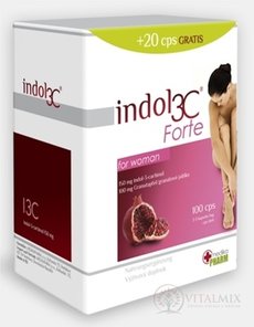 INDOL3C FORTE for žena cps 100 + 20 gratis (120 ks)