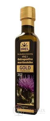 Zápis Olej z ostropestřce mariánského GOLD za studena lisovaný 1x250 ml