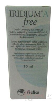 IRIDIUM A free oční roztok (inov.2022) 1x10 ml