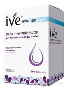 IVE inkontinence STOP cps 60 + 15 zdarma (75 ks)