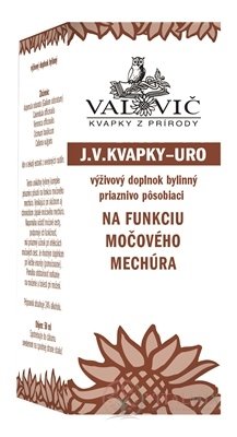 JV KAPKY - URO na funkci močového měchýře 1x50 ml