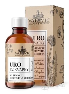 JV KAPKY - URO na funkci močového měchýře 1x50 ml