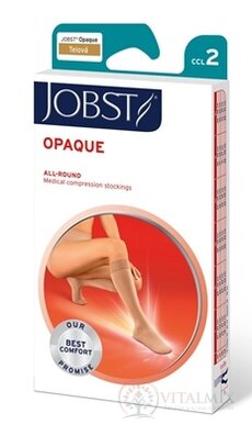 JOBST OPAQUE kompresivní lýtkové punčochy II.KT, s otevřenou špičkou, tělové, vel. S III., 1x1 pár