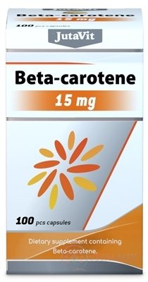 JutaVit Betakaroten 15 mg cps 1x100 ks
