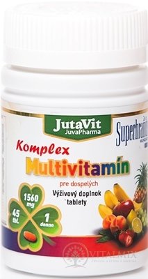 JutaVit Multivitamin Komplex pro dospělé tbl 1x45 ks