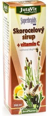JutaVit Jitrocelový sirup + vitamín C 1x300 ml